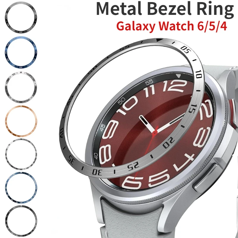 Smartwatch Icon - Metall-Lünettenring für Samsung Galaxy Watch 6