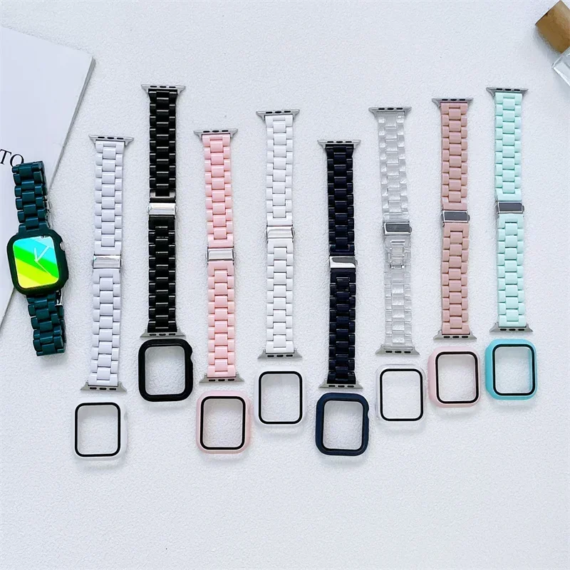 Uhrenarmband + Gehäuse + Glas  – Smartwatch Watch Accessories For Women Bewertung und Preis