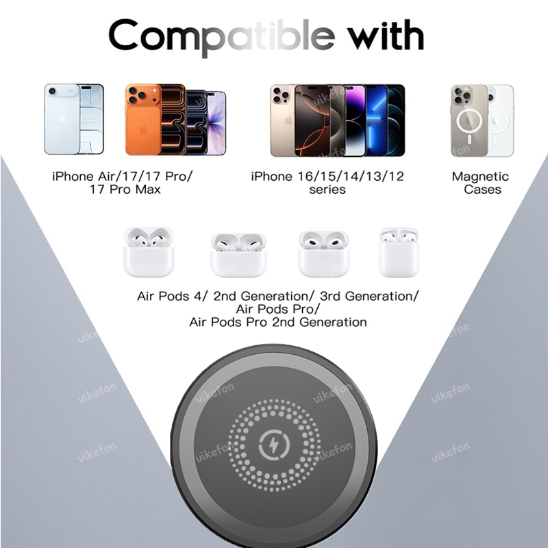 Magnetisches 3-in-1 Kabelloses – Wireless Charger Watch Bewertung und Preis