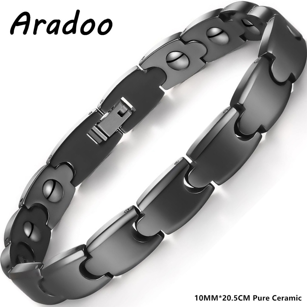 Aradoo Premium Keramik Hämatit – Ceramic Link Bracelet Bewertung und Preis