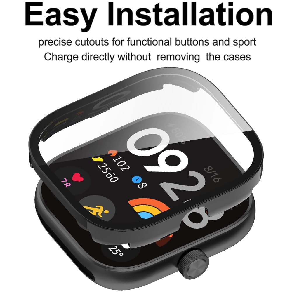 Gehärtetes Glas + Hülle für Xi – Smartwatch Watch Accessories For Women Bewertung und Preis
