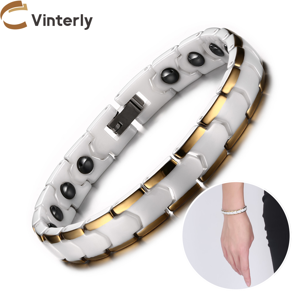 Vinterly Armbänder für Frauen, – Ceramic Link Bracelet Bewertung und Preis