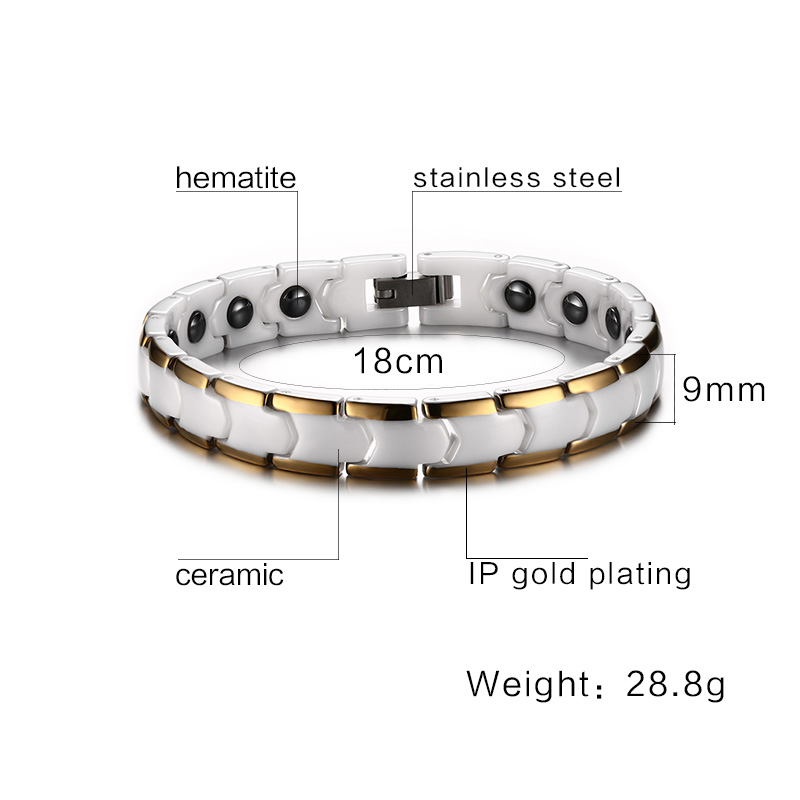 Vinterly Armbänder für Frauen, – Ceramic Link Bracelet Bewertung und Preis