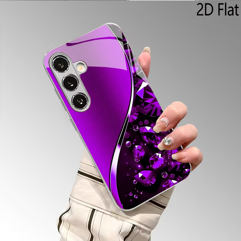 Lila Edelstein-Hintergrund für – Samsung Galaxy A55 Bewertung und Preis