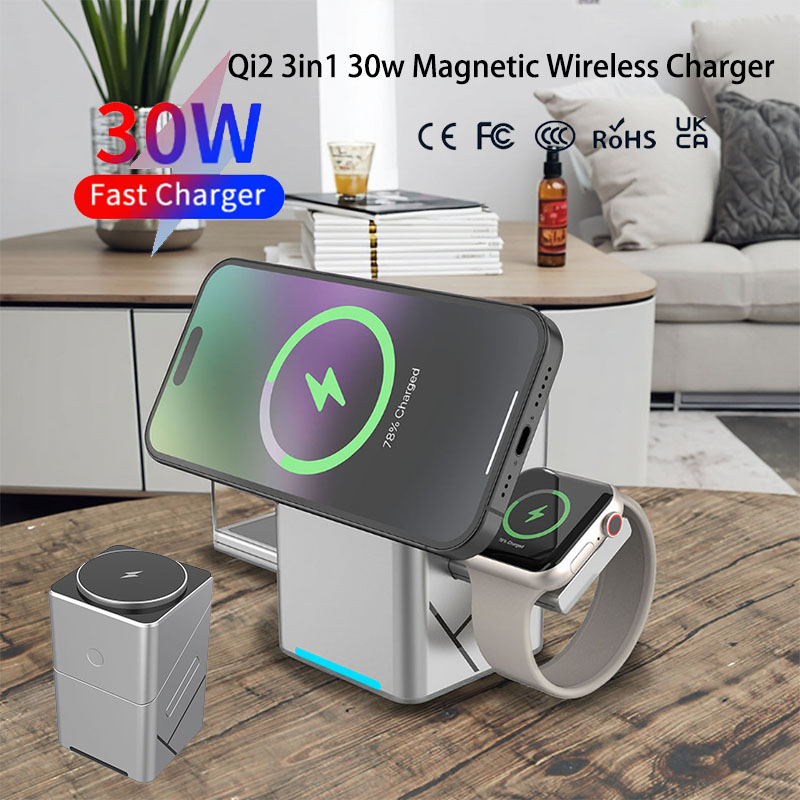 15W Touch-Drehbares Magnetisch – Wireless Charger Watch Bewertung und Preis