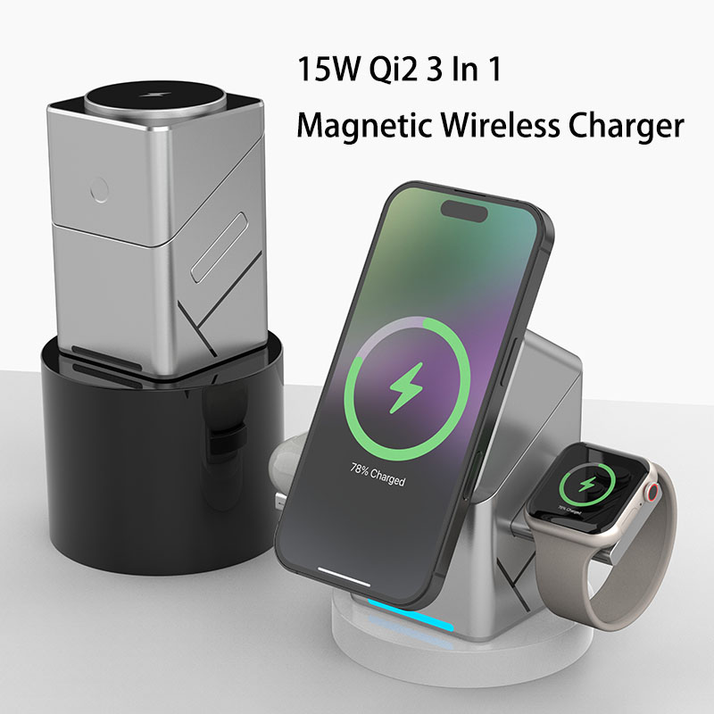 15W Touch-Drehbares Magnetisch – Wireless Charger Watch Bewertung und Preis