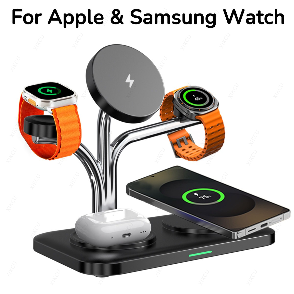 5 IN 1 magnetisches kabelloses – Wireless Charger Watch Bewertung und Preis