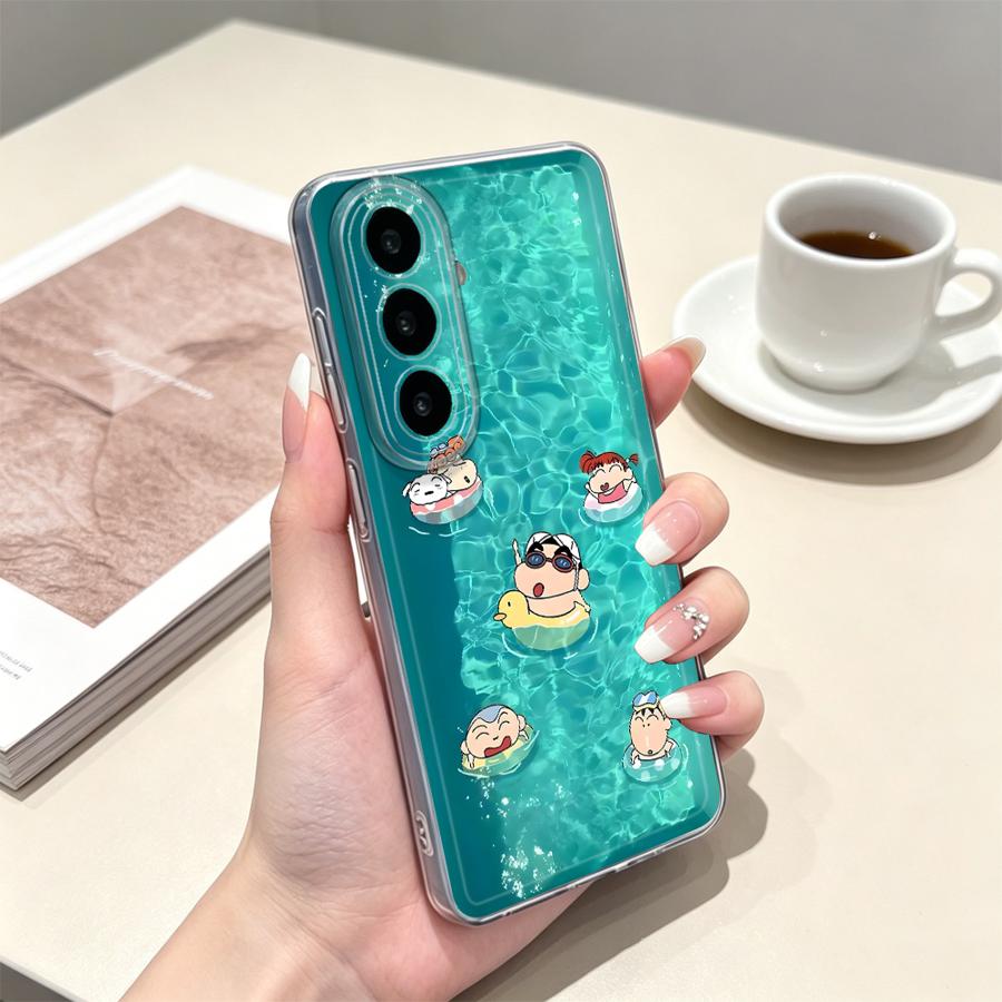Gelber Regenschirm-Jungen Hand – Samsung Galaxy A55 Bewertung und Preis